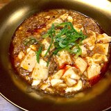 作り置きの肉味噌de即席四川風麻婆豆腐